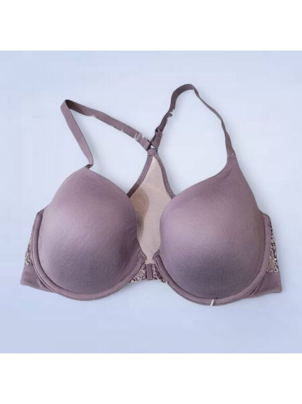 Body by Victoria's Secret Dusty Lavender Racerback Demi Bra - Size 32DD